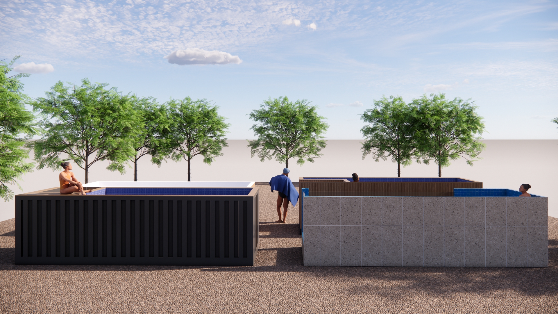 Shipping Container Pool